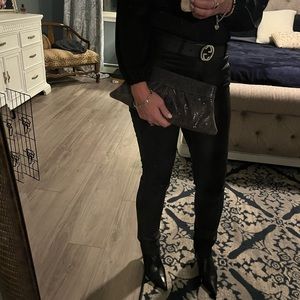 Lauren Merkin snakeskin clutch ❤️great condition